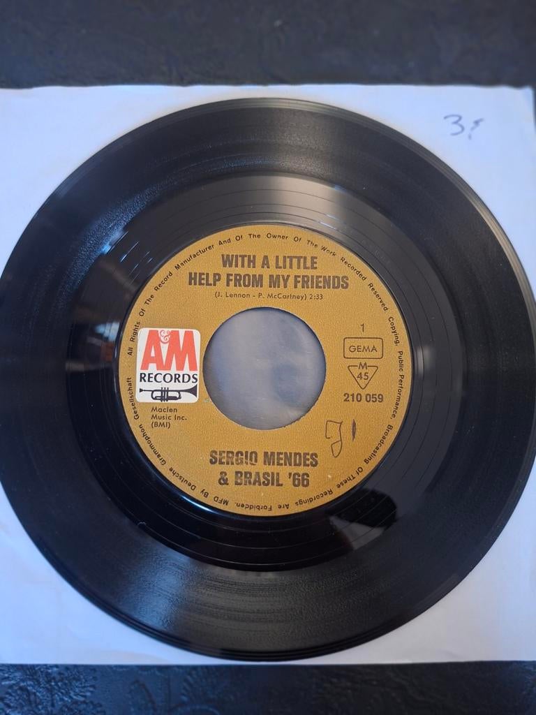 Sergio Mendes & Brazil'66 - With a little help from my, Ophalen of Verzenden, Gebruikt, Pop