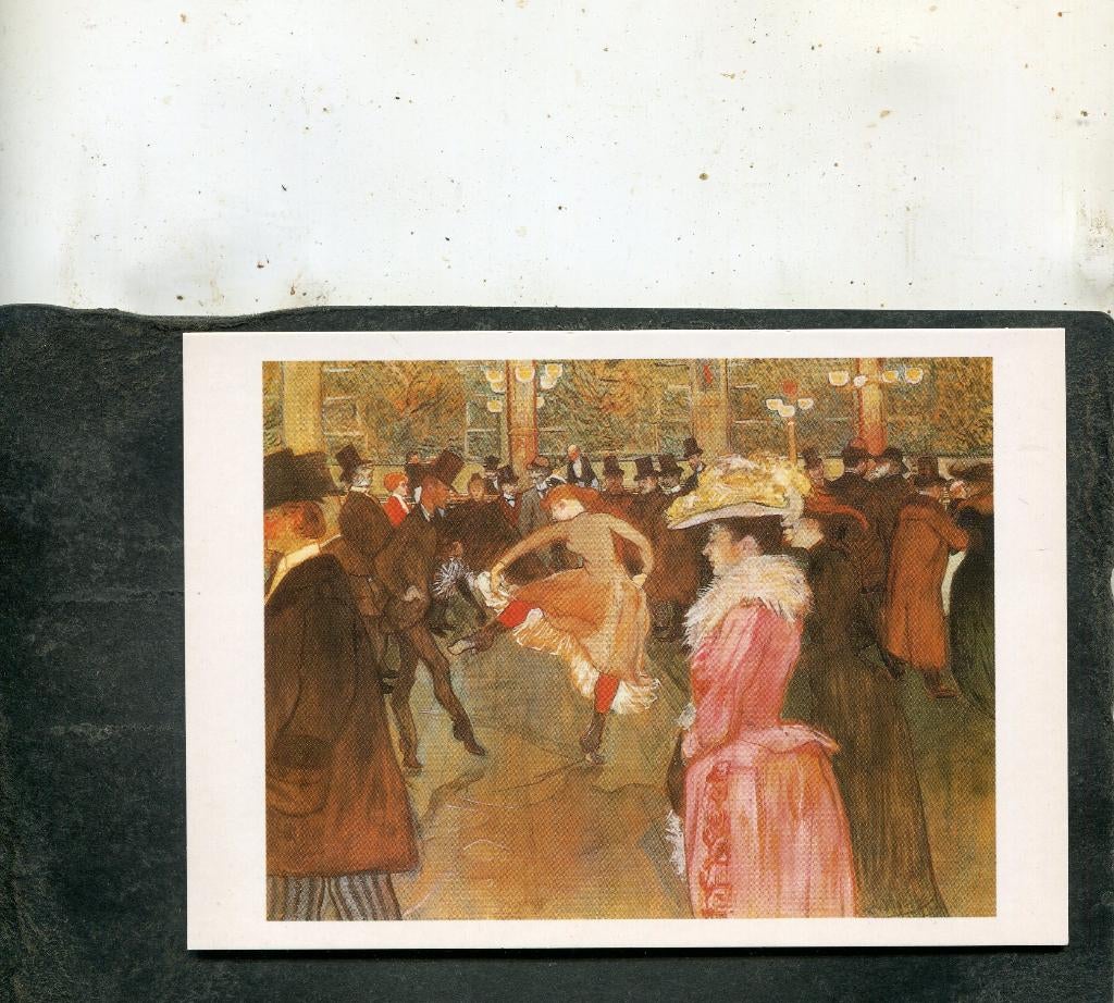 Ansicht H. Toulouse Lautrec - La Danse au Moulin Rouge, Verzenden, 1980 tot heden, Ongelopen