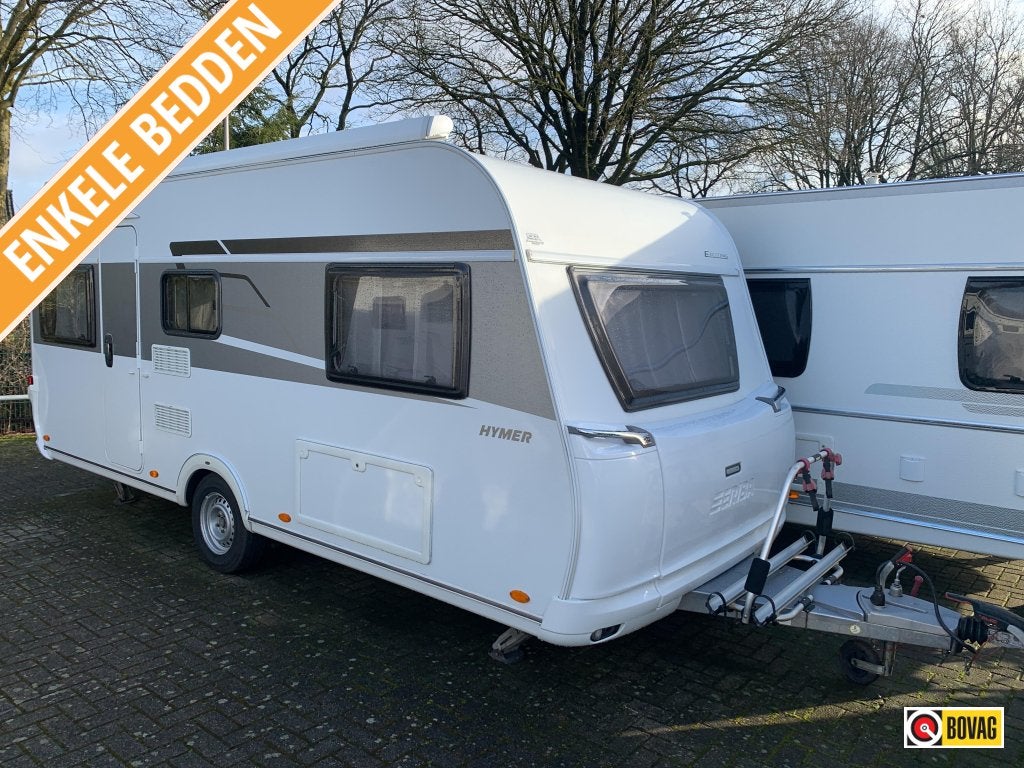 Eriba Exciting 471 Thule luifel/Voortent, Caravans en Kamperen, Caravans, Rondzit, Bedrijf, Schokbreker, Eriba