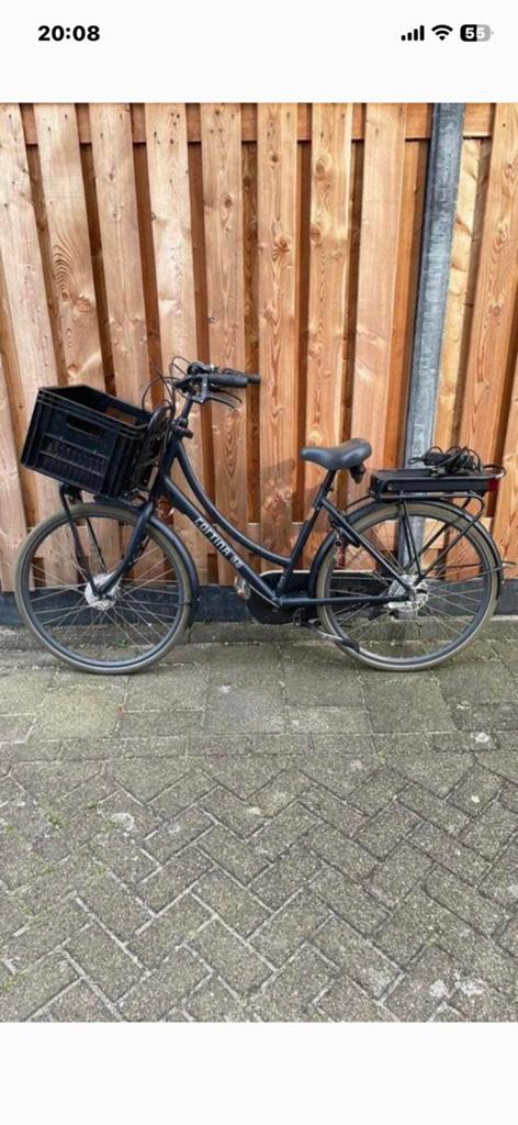 Cortina elektrische fiets 28 inch, Fietsen en Brommers, Fietsen | Dames | Omafietsen, 47 tot 50 cm, Ophalen of Verzenden, Gebruikt