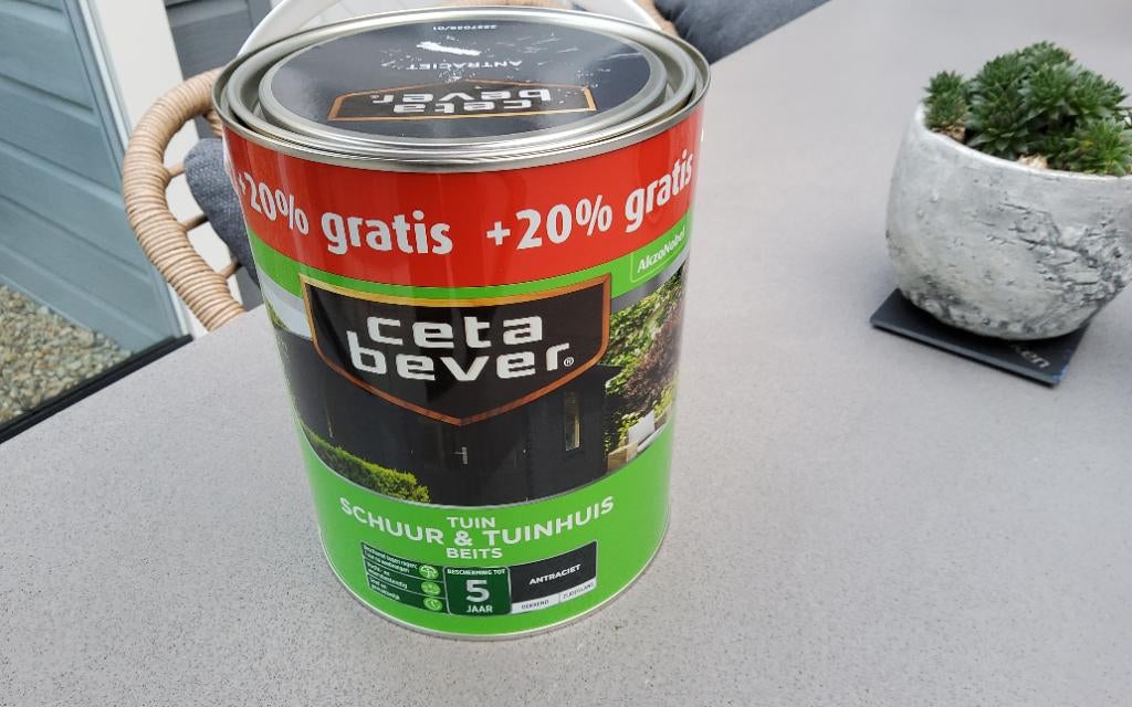 Antraciet beits, Ophalen, Overige kleuren, Nieuw, Beits