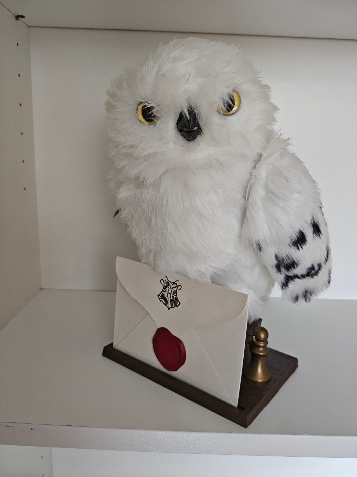 Hedwig Harry Potter uil met geluid en brief, Ophalen of Verzenden