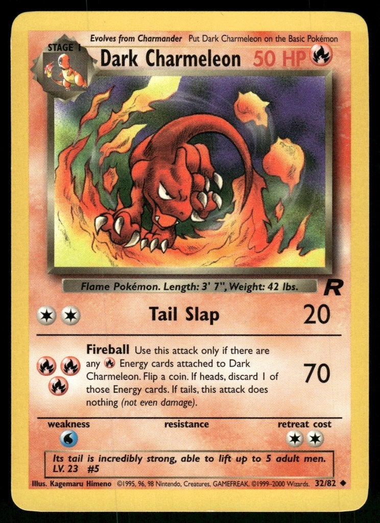Dark Charmeleon 32/82 - Team Rocket (NM), Verzenden, Gebruikt