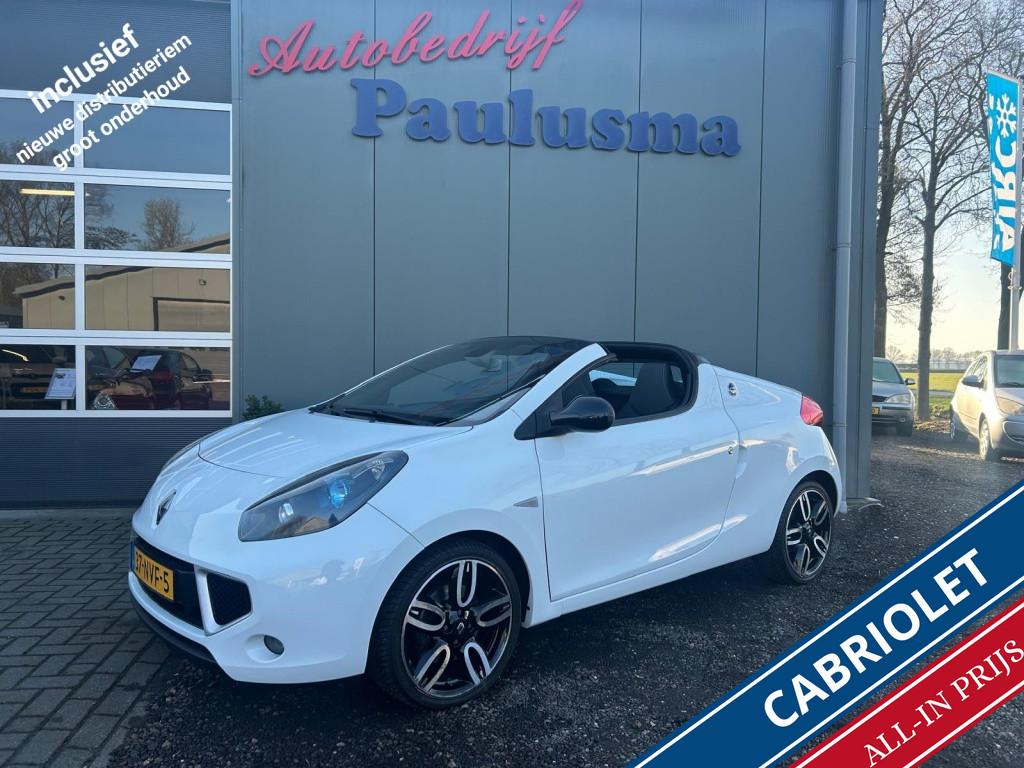 Renault Wind 1.6-16V Exception Clima|Bluetooth|Usb, Auto's, Euro 5, Gebruikt, Zwart, 4 cilinders