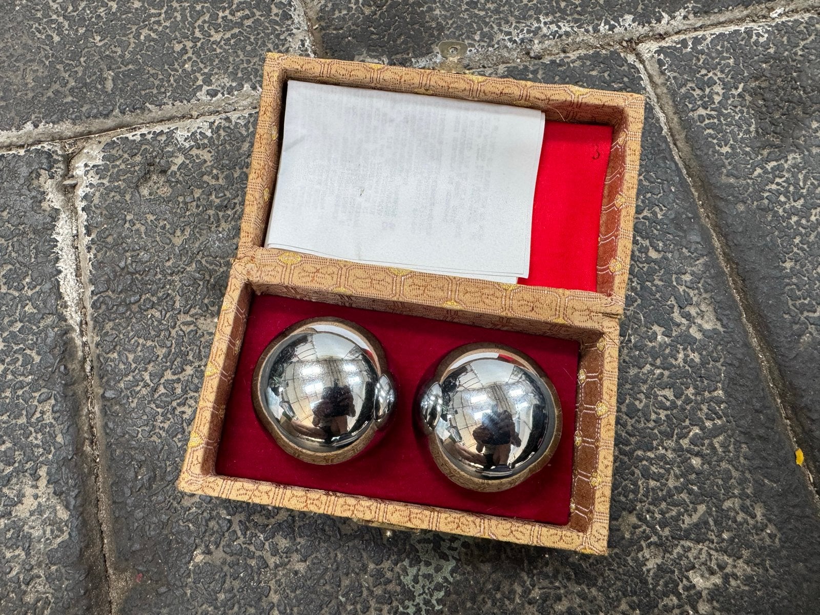 Bing Bong Chinese Balansballen in Doos, Ophalen of Verzenden, Gebruikt