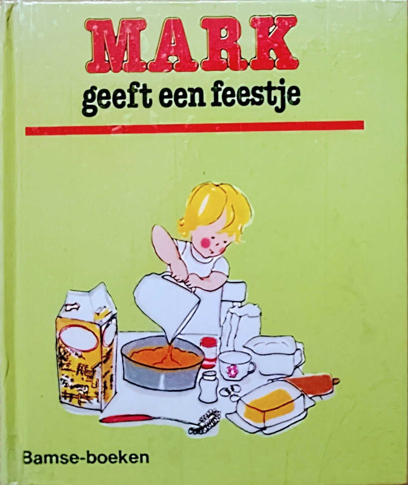 Mark Geeft Een Feestje, Gelezen, 3 tot 4 jaar, Ophalen of Verzenden, Katarina Hellner.