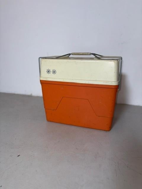 Vintage Koelbox jaren 70, Caravans en Kamperen, Ophalen, Gebruikt, Koelbox, Koelelement
