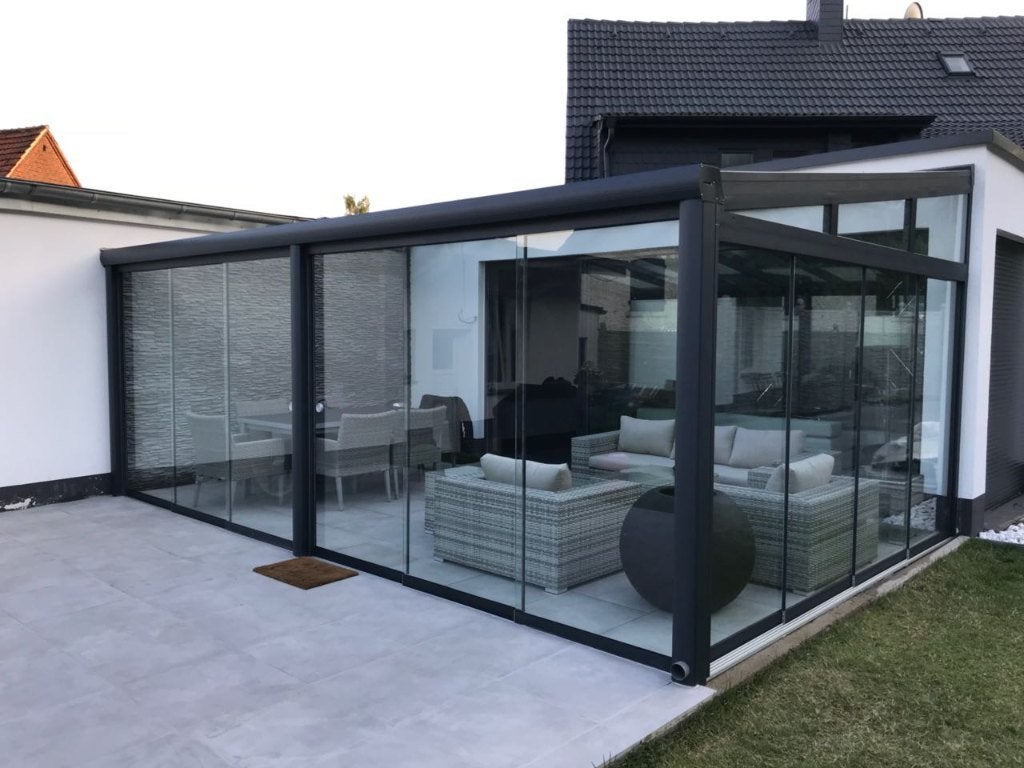 GLAZEN SCHUIFWANDEN OPRUIMING, Tuin en Terras, Ophalen, Nieuw, Serre