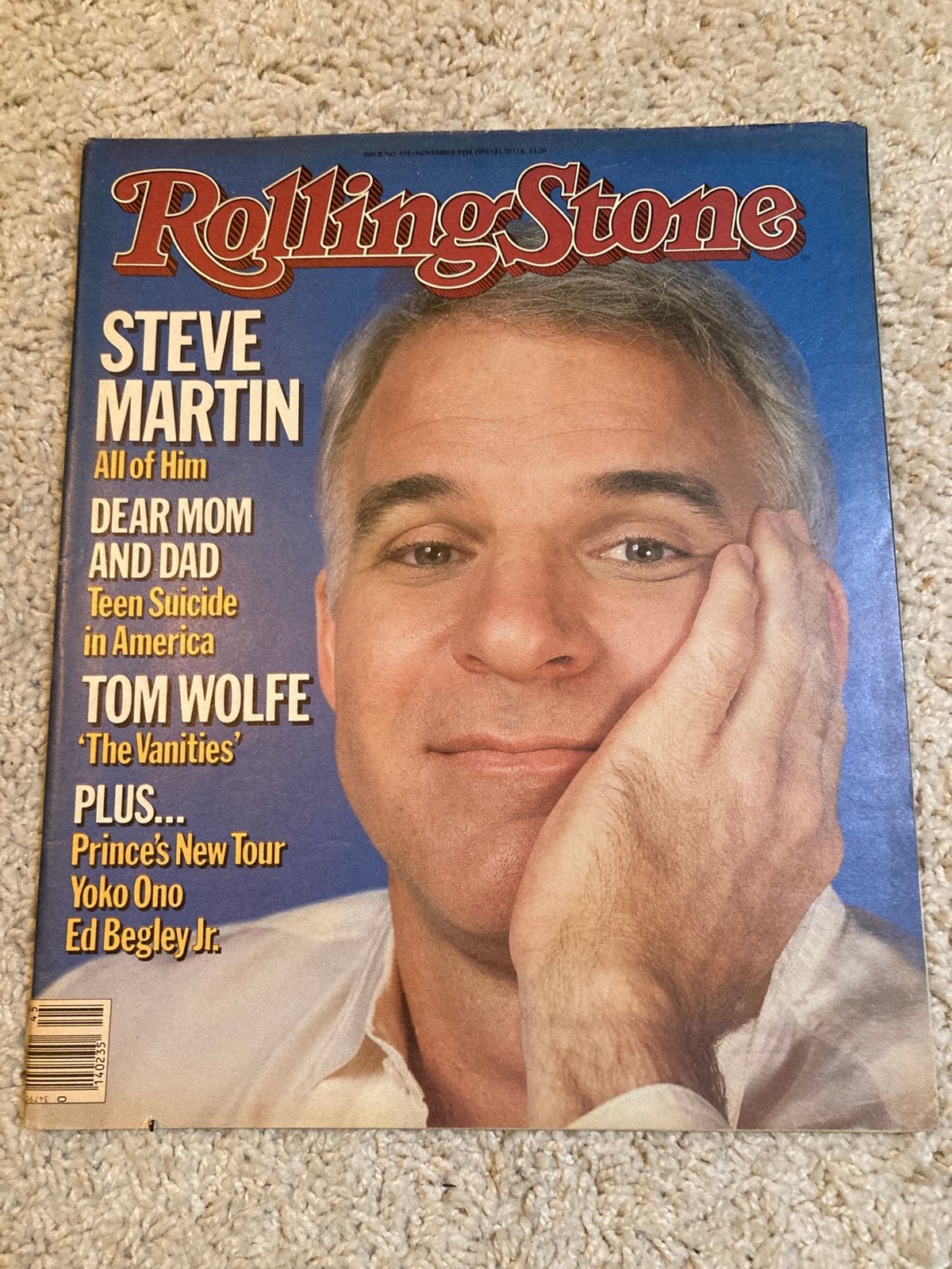 ROLLING STONE Magazine 1984 SPECIAL AKA Steve Martin MARSALI, Ophalen of Verzenden, Zo goed als nieuw, Muziek, Film of Tv