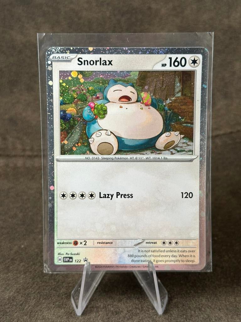 Snorlax [Cosmos Holo] #122 122 SVP (Pokemon Promo), Ophalen of Verzenden, Zo goed als nieuw