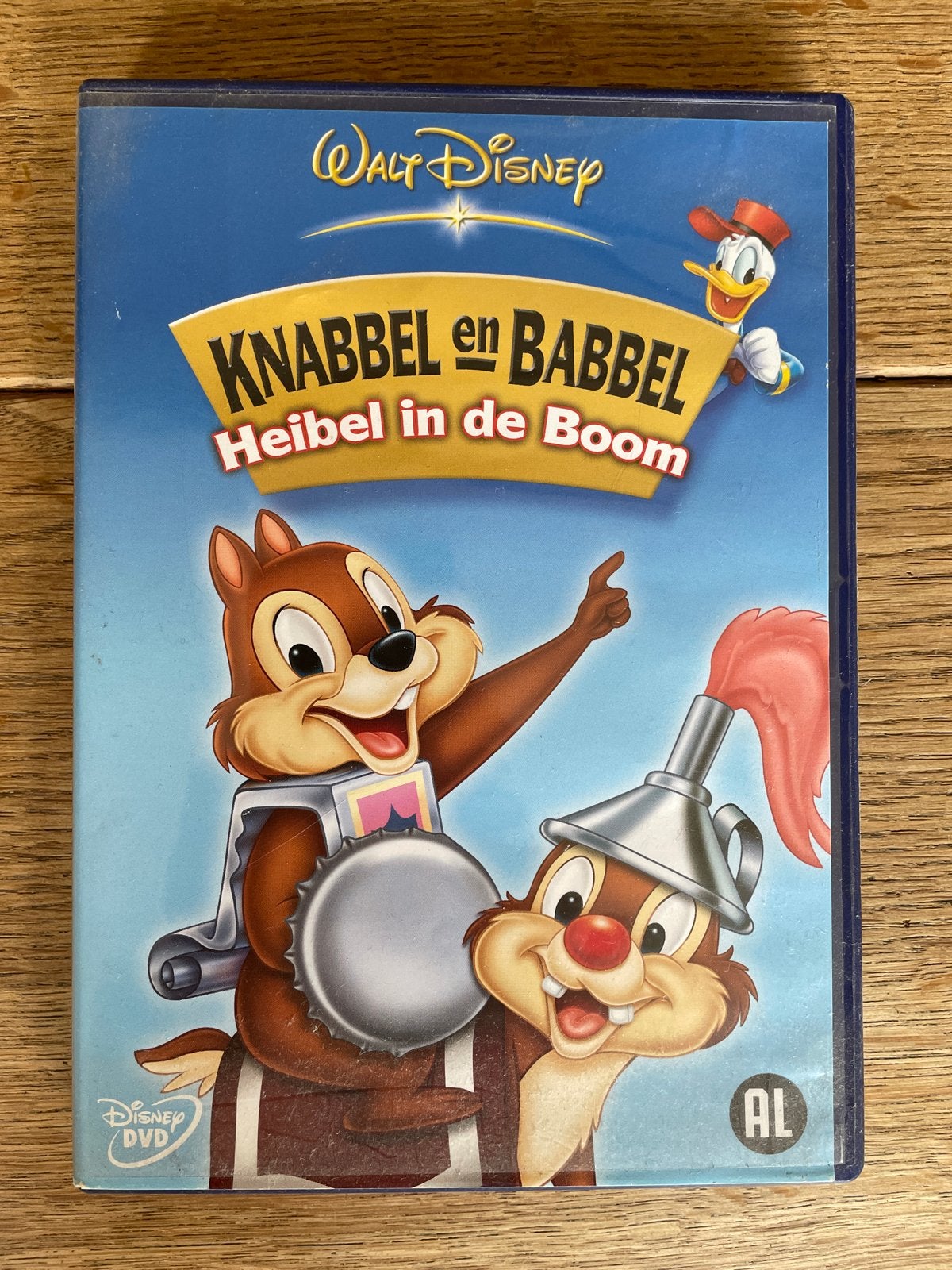 Knabbel en Babbel: Heibel in de Boom (Disney DVD), Gebruikt, Animatie, Alle leeftijden, Nederlands
