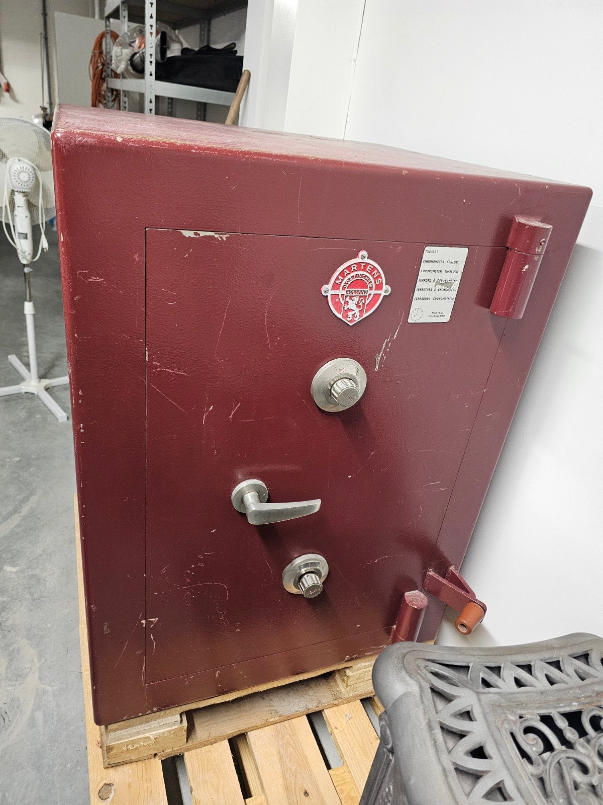 Oude Martens Bankkluis - H103xB77xD69cm, Ophalen
