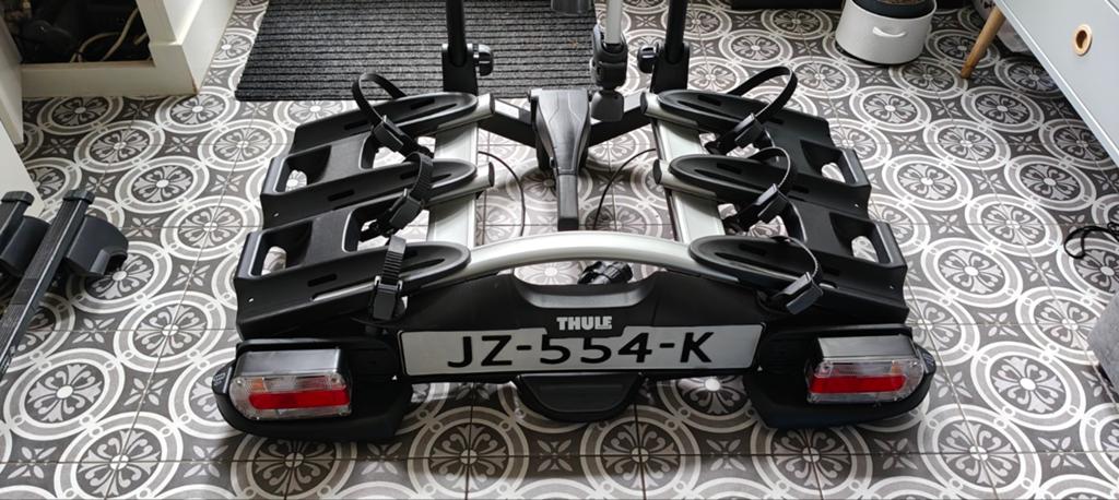 Thule VeloCompact 927 Trekhaakdrager voor 3 fietsen, Ophalen