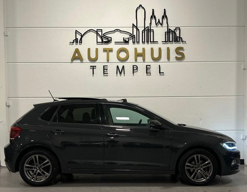 Volkswagen Polo 1.0 TSI Comfortline Nap Airco Cruise Pano Le, Auto's, Voorwielaandrijving, Stof, Euro 6, 23 km/l
