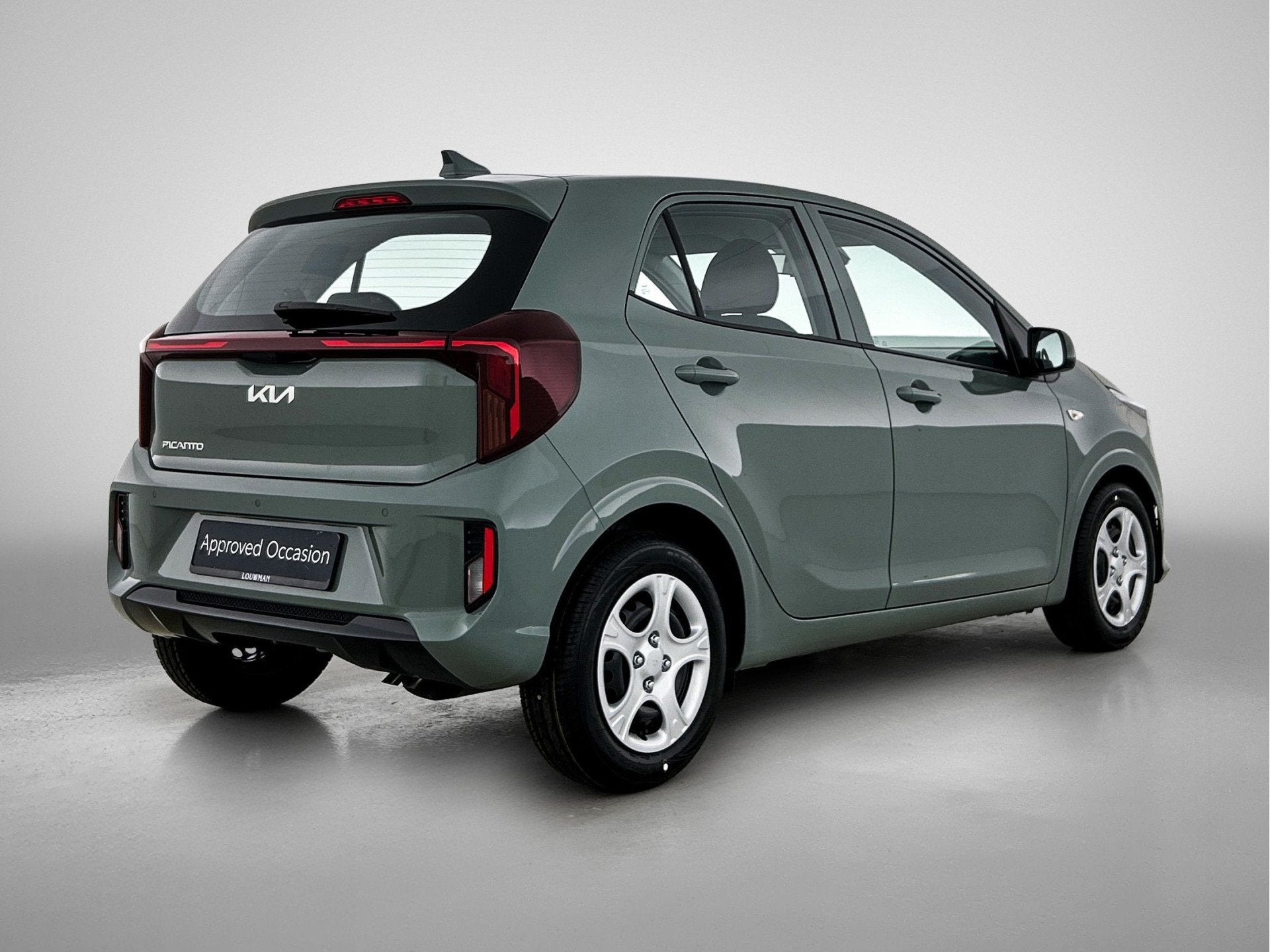 Kia Picanto 1.0 GDi DynamicLine * Voorraadvoordeel inclusief, Voorwielaandrijving, 12 maanden, Stof, Zwart