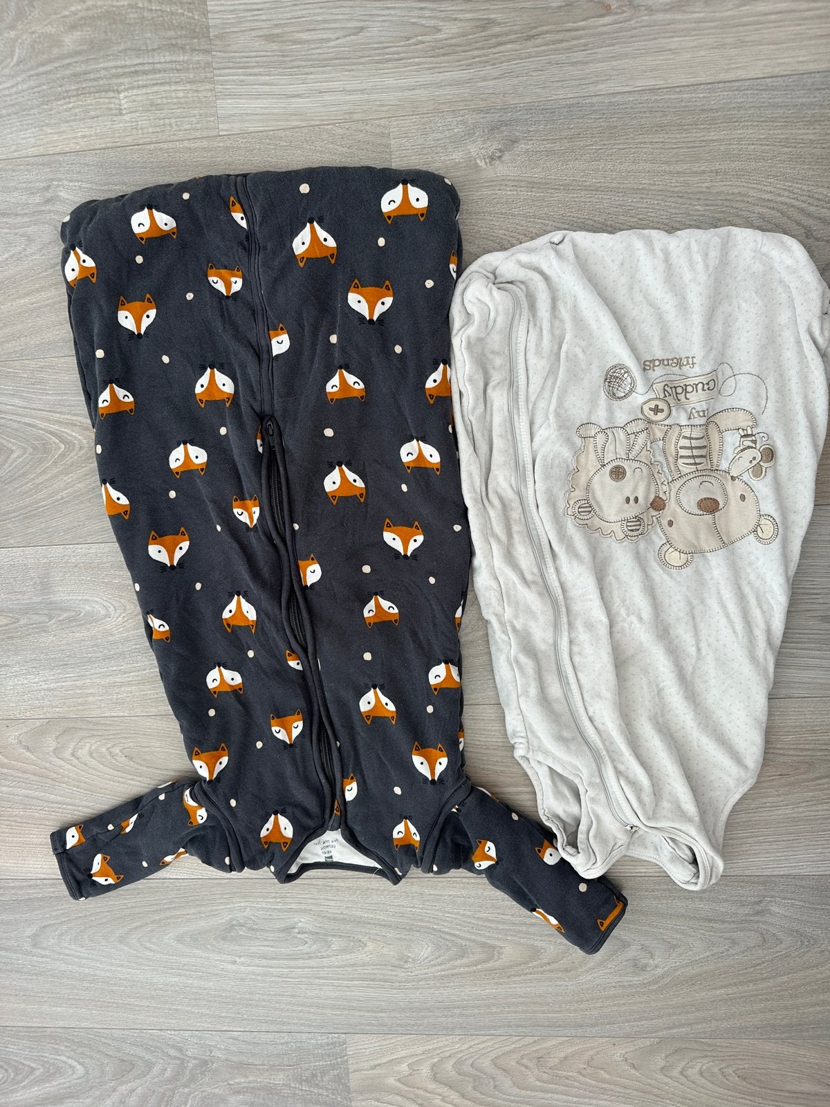 2x babyslaapzak: Hema vosjes & Cuddly Friends, Ophalen, Gebruikt, 70 tot 85 cm, Slaapzak