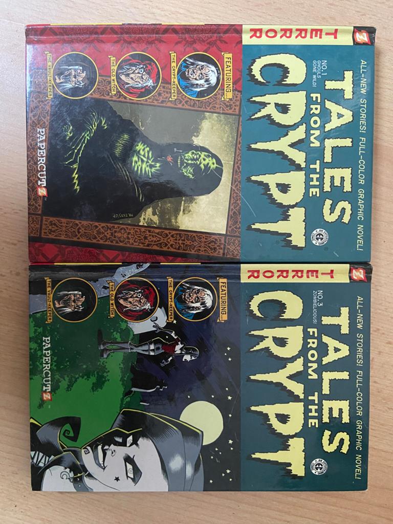 Tales from The Crypt Graphic Novel HC 1 + 3!, Eén comic, Ophalen of Verzenden, Zo goed als nieuw, Amerika