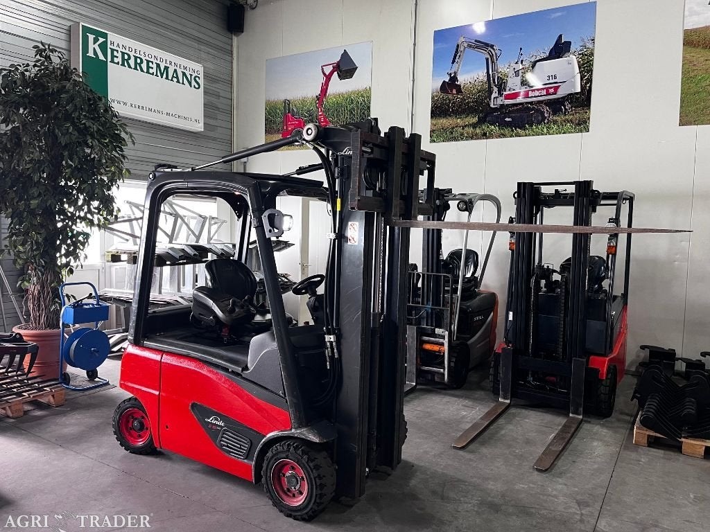 LINDE E16P-02 EVO Elekt heftruck, Triplomast, Accu van 2022., -, LINDE, Niet opgegeven, Heftruck