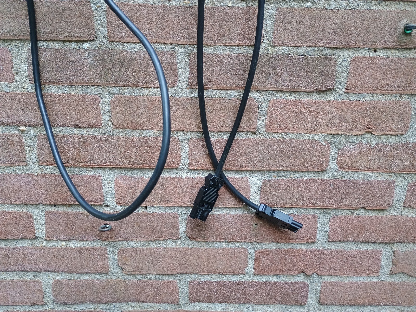 5x Wieland gst18/3 koppelsnoeren lengte 4 meter, Ophalen, Gebruikt, ., Wieland