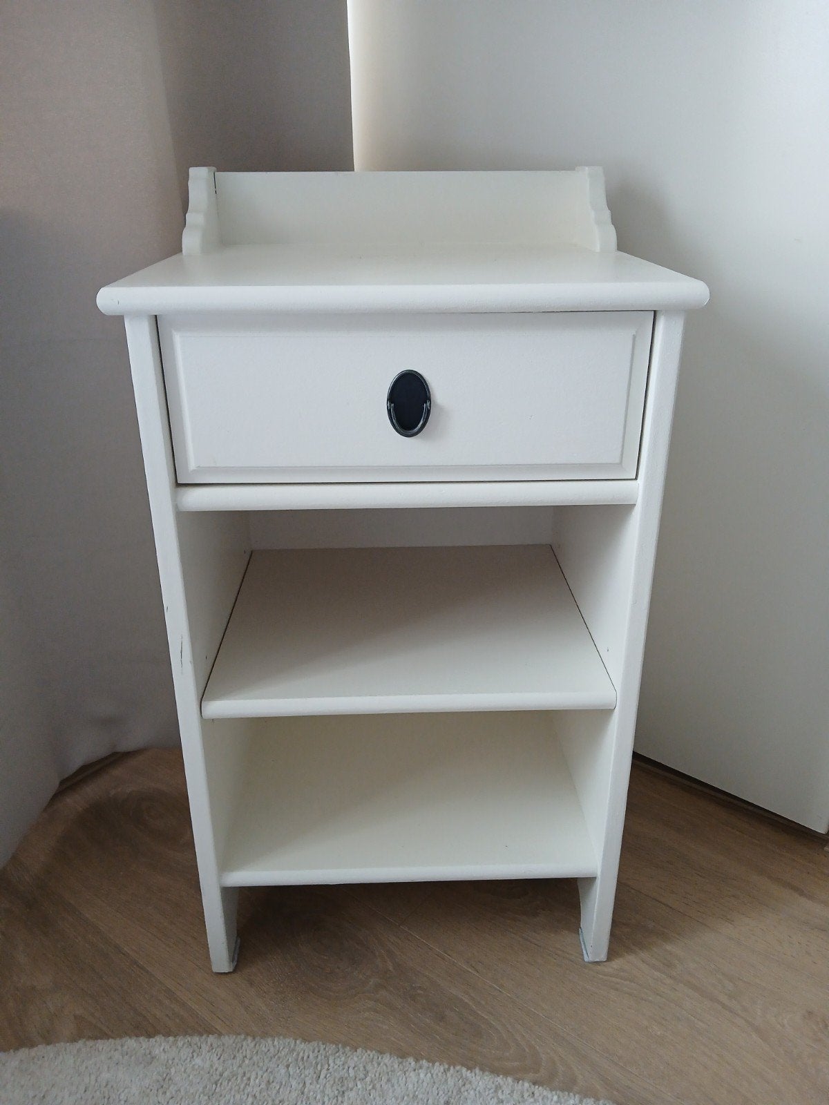 Ikea nachtkastje wit, Ophalen, Hout
