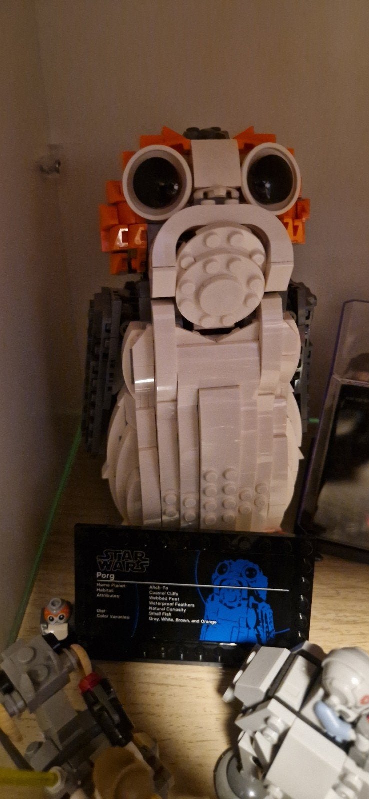 LEGO Star Wars Porg 75230 - Zo goed als nieuw, Ophalen of Verzenden, Zo goed als nieuw