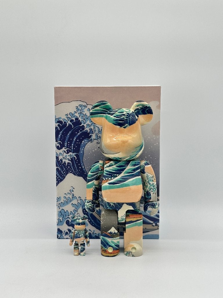 MEDICOM TOY BE@RBRICK Katsushika Hokusai 100%&400%, Ophalen of Verzenden, Nieuw
