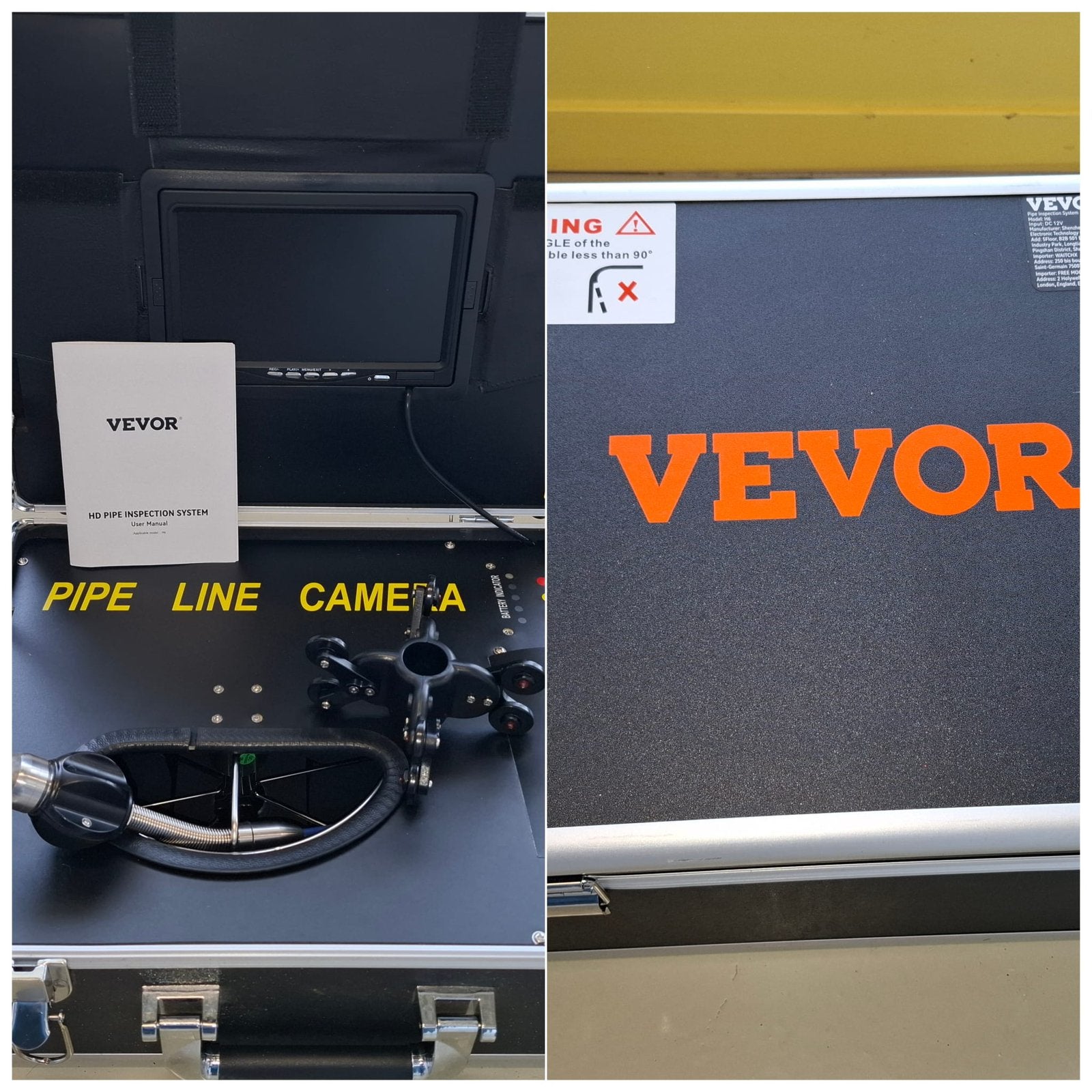 VEVOR Inspectiecamera,  20m NIEUW!!!!, Ophalen, Zo goed als nieuw