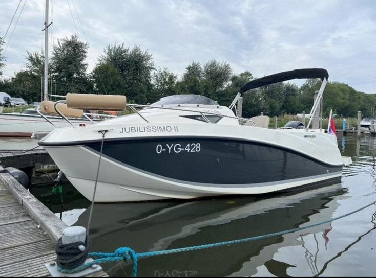 QuickSilver 505 Activ Cabin 2021 + trailer + 60 PK Mercury, Watersport en Boten, Ophalen, Zo goed als nieuw, Quicksilver, Buitenboordmotor