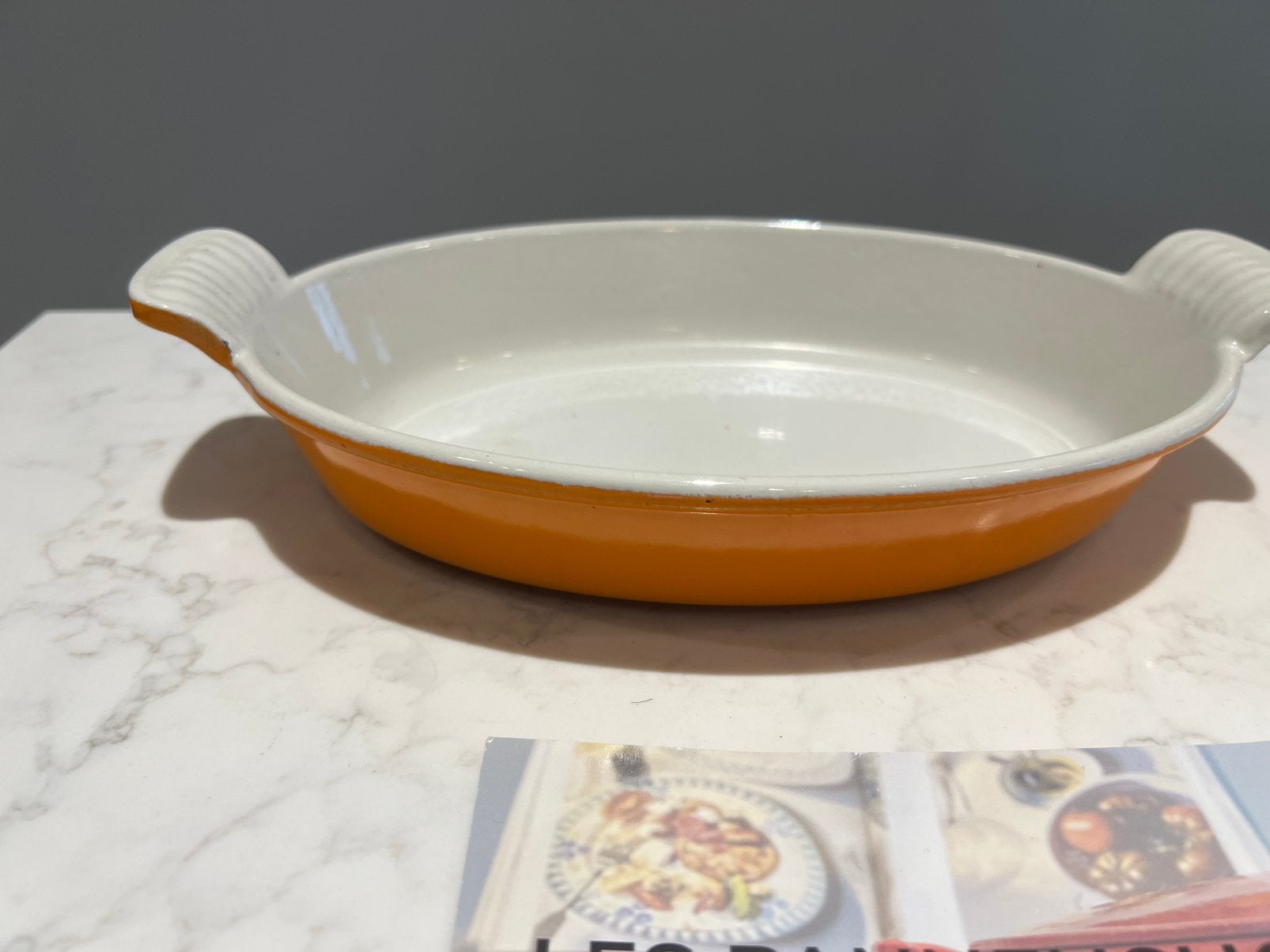 Gietijzeren Le Creuset ovenschaal 24 cm Harmonic Orange, Geschikt voor barbecue, Gietijzer, Overige typen, Le Creuset