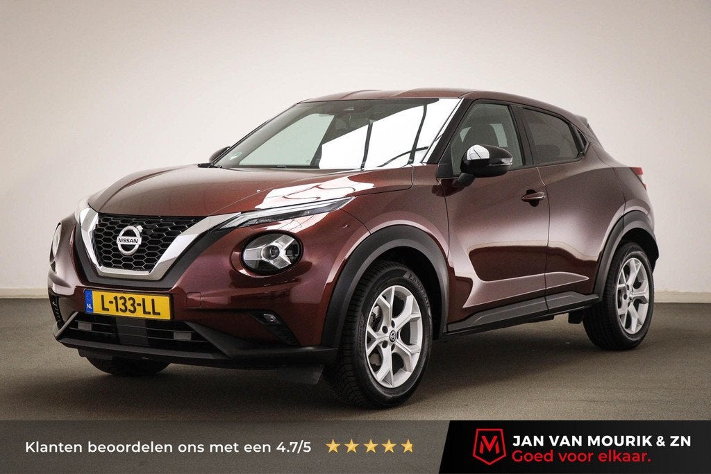 Nissan Juke 1.0 DIG-T N-Connecta | CLIMA | DAB | NAVIGATIE |, Auto's, Nissan, Stof, Euro 6, Bedrijf, 3 cilinders
