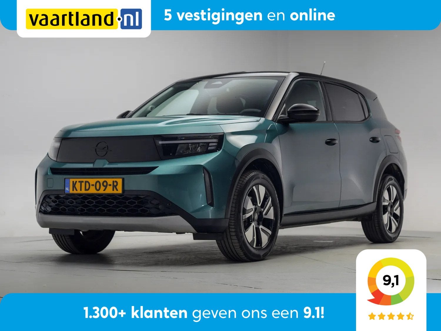 Opel Frontera GS Line 44kwh [ Navi Camera Apple Carplay/Andr, Auto's, 0 cilinders, Gebruikt, Frontera, SUV of Terreinwagen
