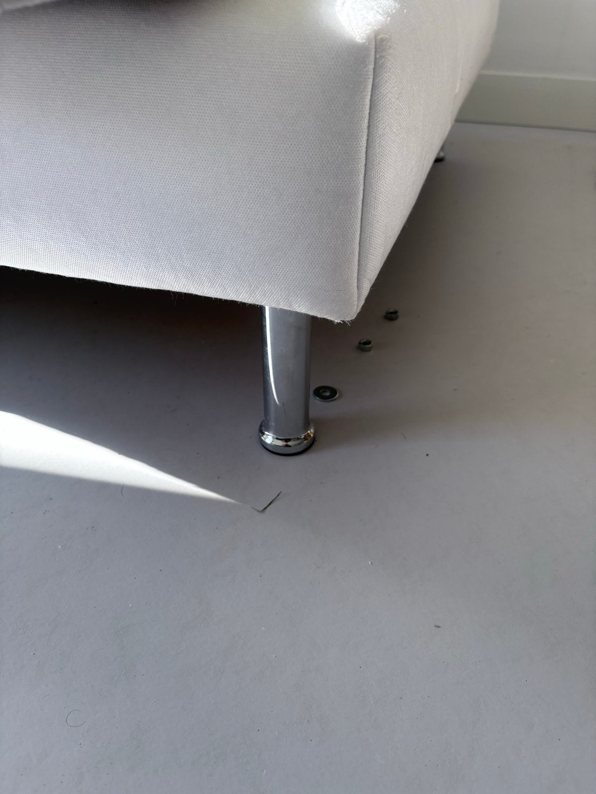 Ikea modulaire bank (zonder bekleding) - Amsterdam Oost, Huis en Inrichting, Ophalen, Gebruikt, 100 tot 125 cm, Driepersoons