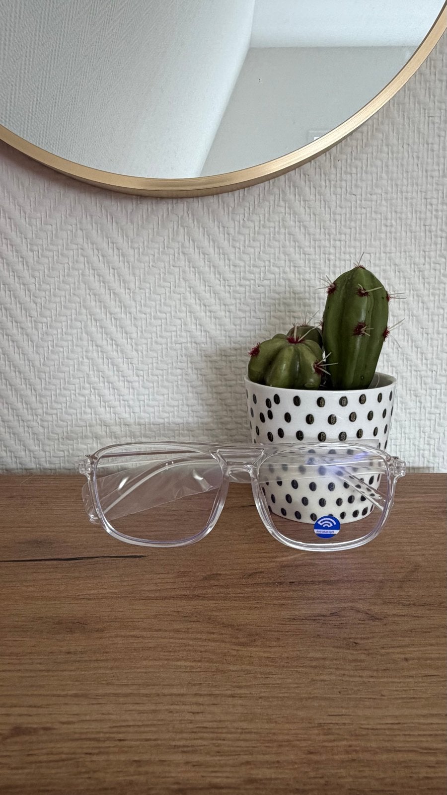 Futuristische Aviator Bril Transparant Blauw Licht Filter, Sieraden, Tassen en Uiterlijk, Zonnebrillen en Brillen | Dames, Nieuw