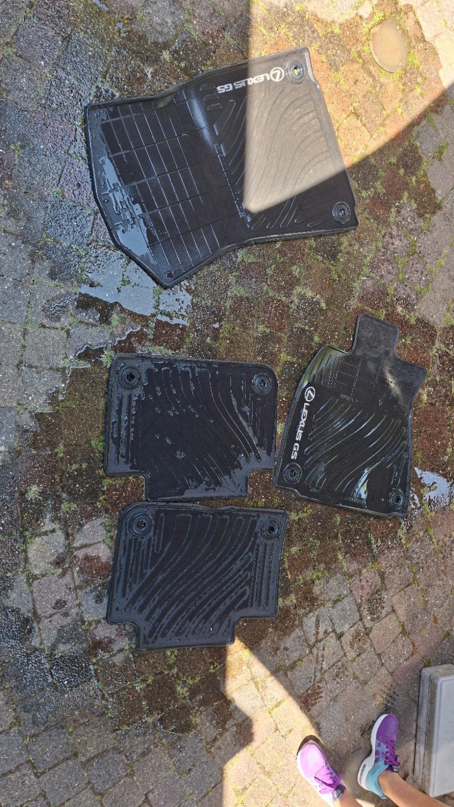 Matten GS 450h rubber., Ophalen