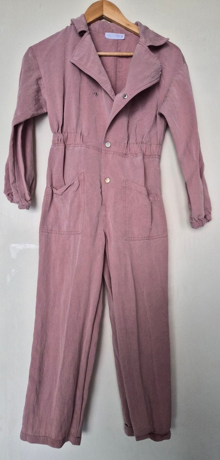 Zara roze jumpsuit maat 152 (11-12 jaar), Gebruikt, Meisje, Ophalen of Verzenden, Zara