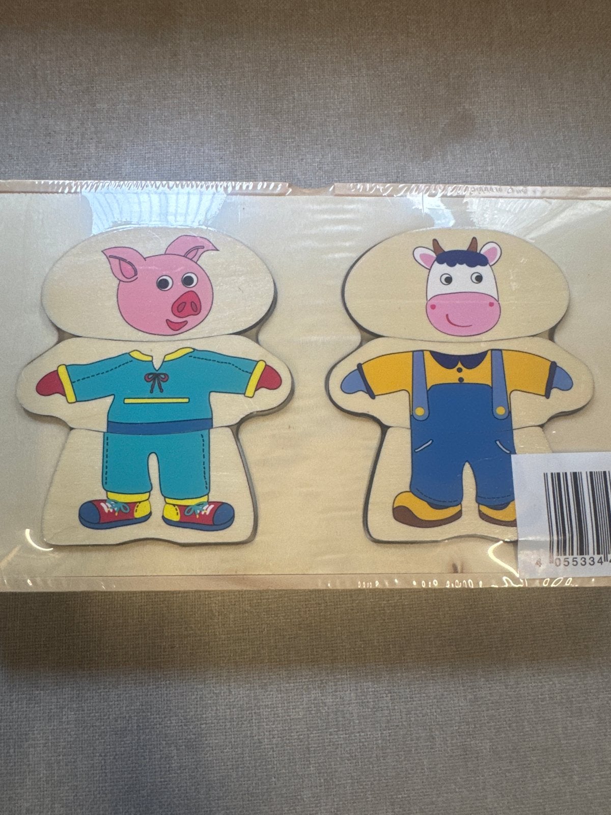 Playtive Animal Box - 39-delige set - Nieuw, Kinderen en Baby's, Speelgoed | Houten speelgoed, Ophalen of Verzenden, Nieuw, Overige typen