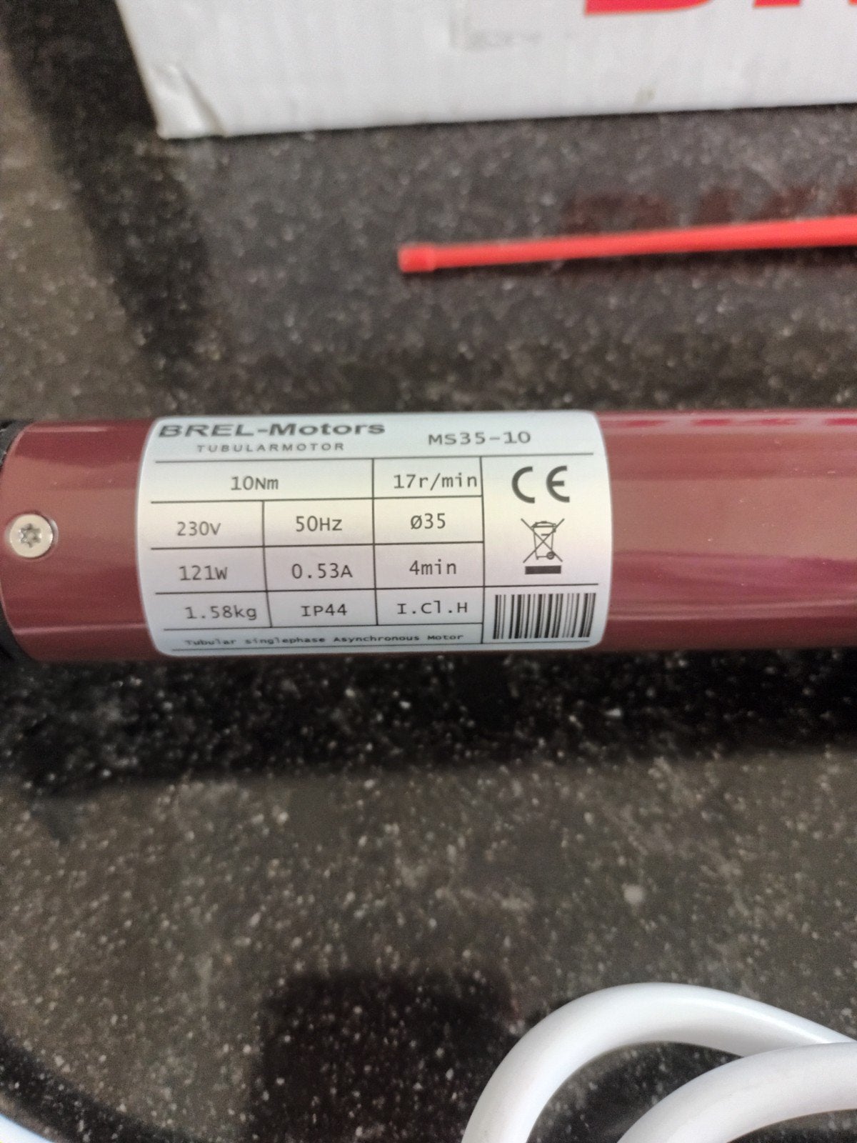 Screen motor merk:Brel, Ophalen, Elektrisch, Zo goed als nieuw, 150 tot 300 cm