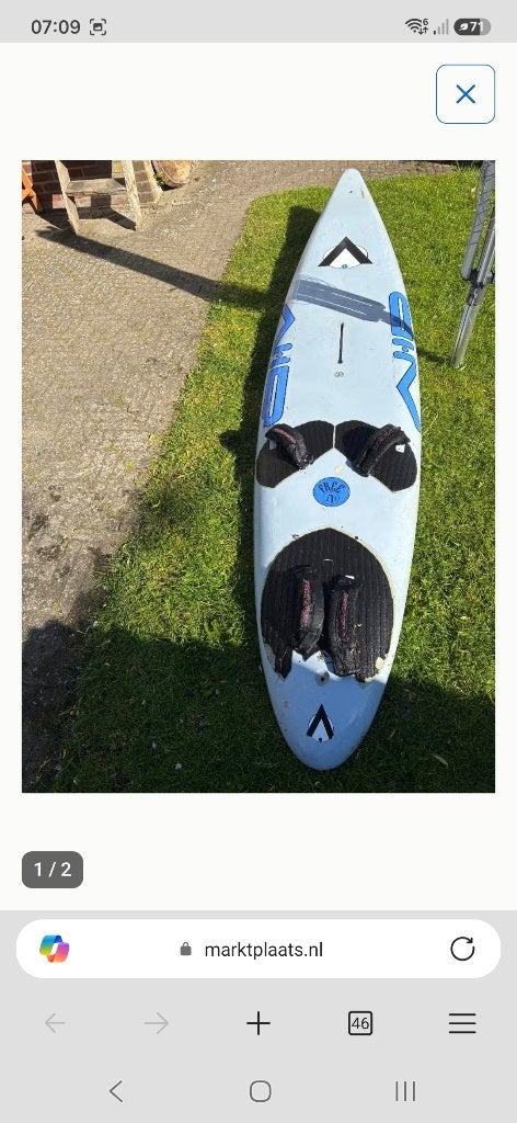 Surfboard, surfplank, Ophalen, Gebruikt, Plank