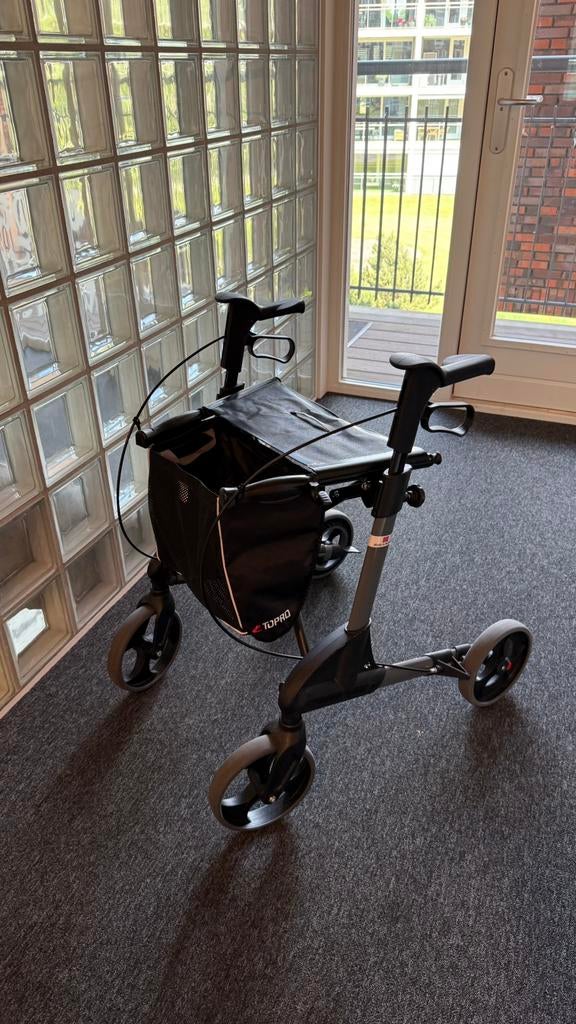 Topro Troja Neuro M parkinson rollator ZGAN, Diversen, Ophalen, Opvouwbaar, Zo goed als nieuw