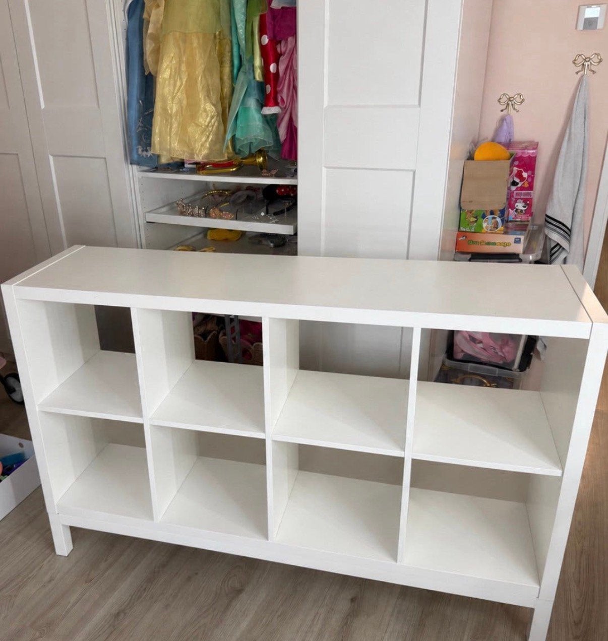 Ikea kallax kast met onderstel, Ophalen, Zo goed als nieuw, Minder dan 150 cm, Minder dan 100 cm