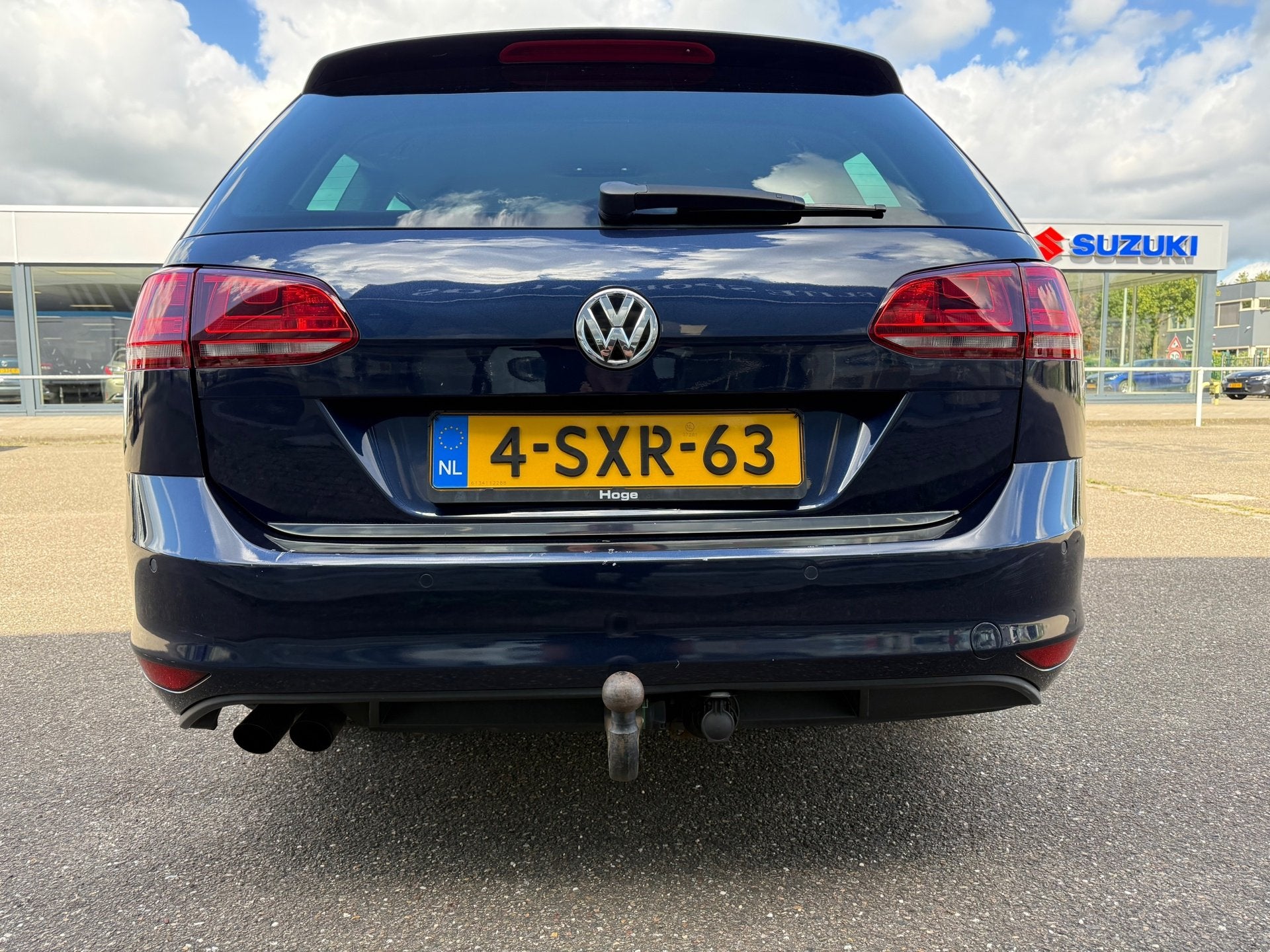 Volkswagen Golf Variant 1.4 TSI Highline R Line I Automaat I, Auto's, Euro 5, Gebruikt, Zwart, Blauw