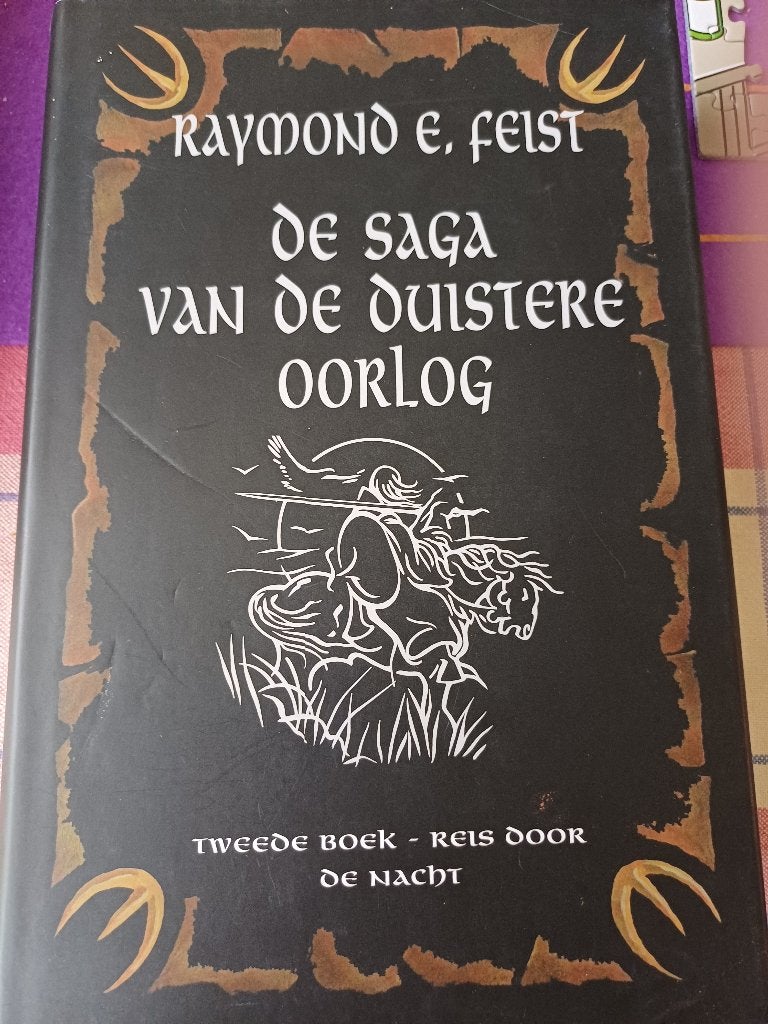 Feist duistere oorlog reis door de nacht.hardcover, Ophalen, Gelezen, Raymond E. Feist