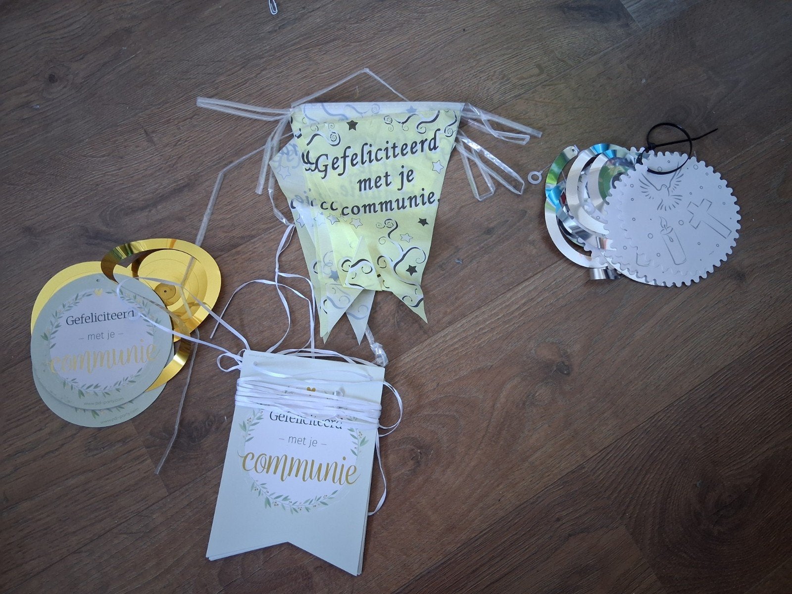slingers eerste communie, Ophalen of Verzenden