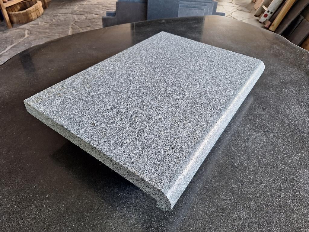 randtegel zwembad Grijs Graniet 50-x35x3/5 cm - TOPPRIJS, Ophalen of Verzenden, Nieuw