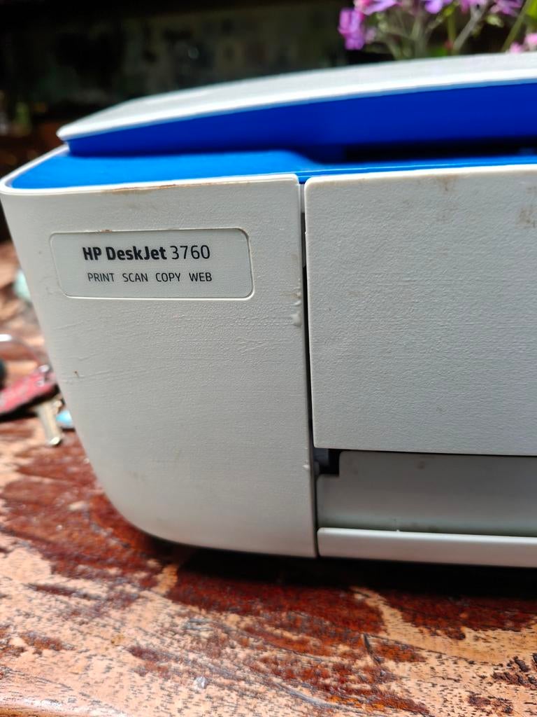 Hp deskjet3760, Computers en Software, Printers, Ophalen of Verzenden, Zo goed als nieuw