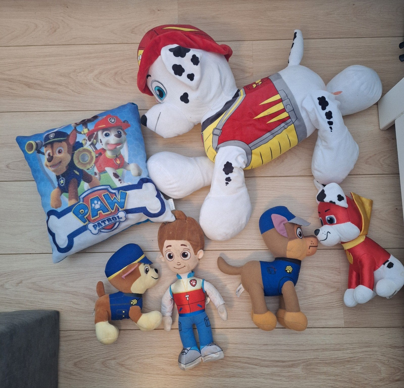 Paw Patrol Knuffels en Kussen Set, Ophalen of Verzenden