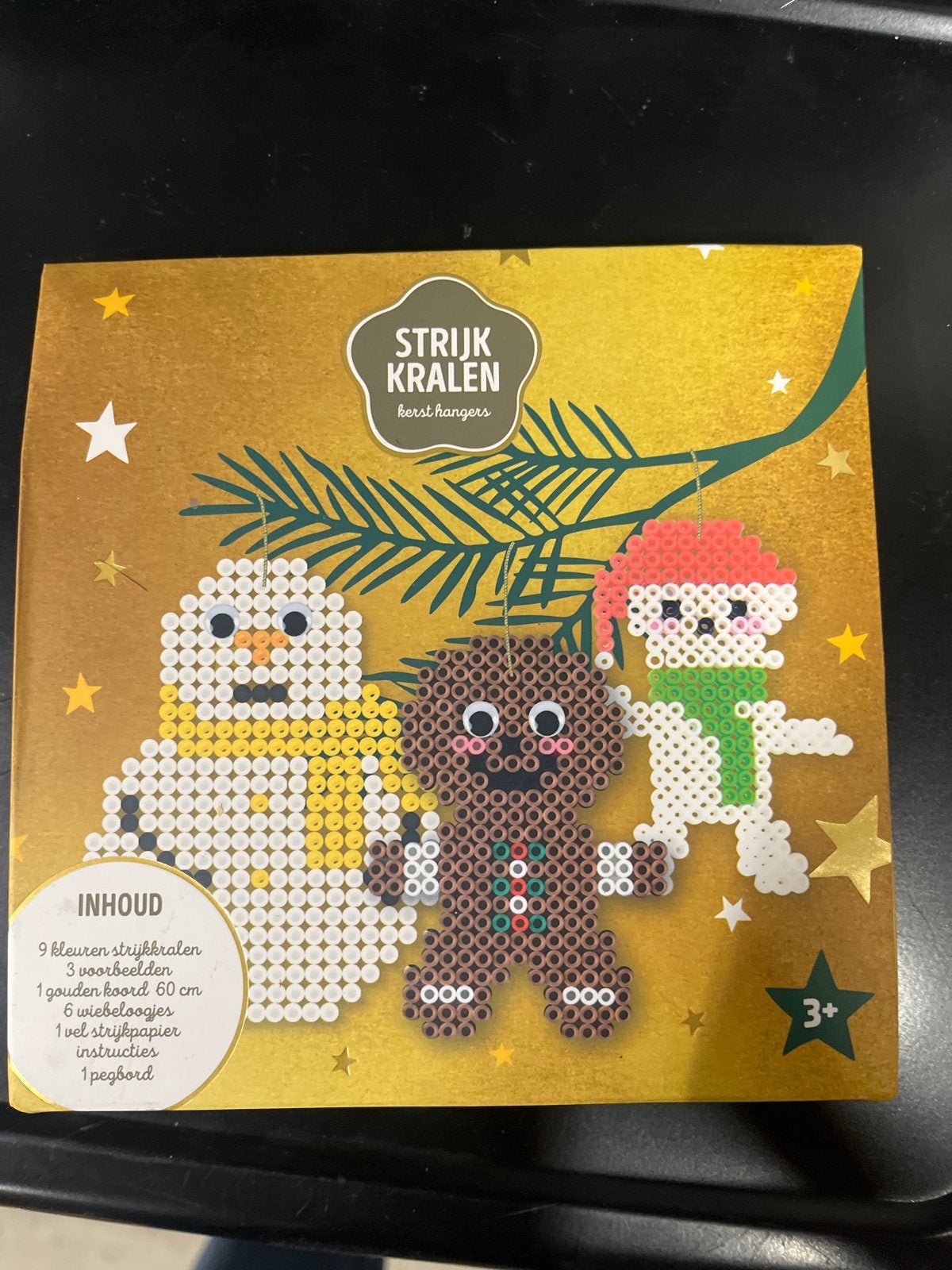 Strijkkralen Kersthangers Knutselset, Nieuw, Meerkleurig, Ophalen of Verzenden, Kunststof