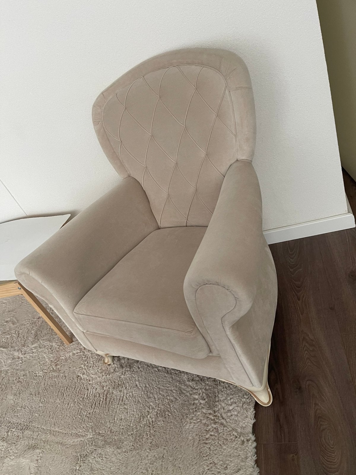 Bankje fauteuil, Ophalen, Zo goed als nieuw