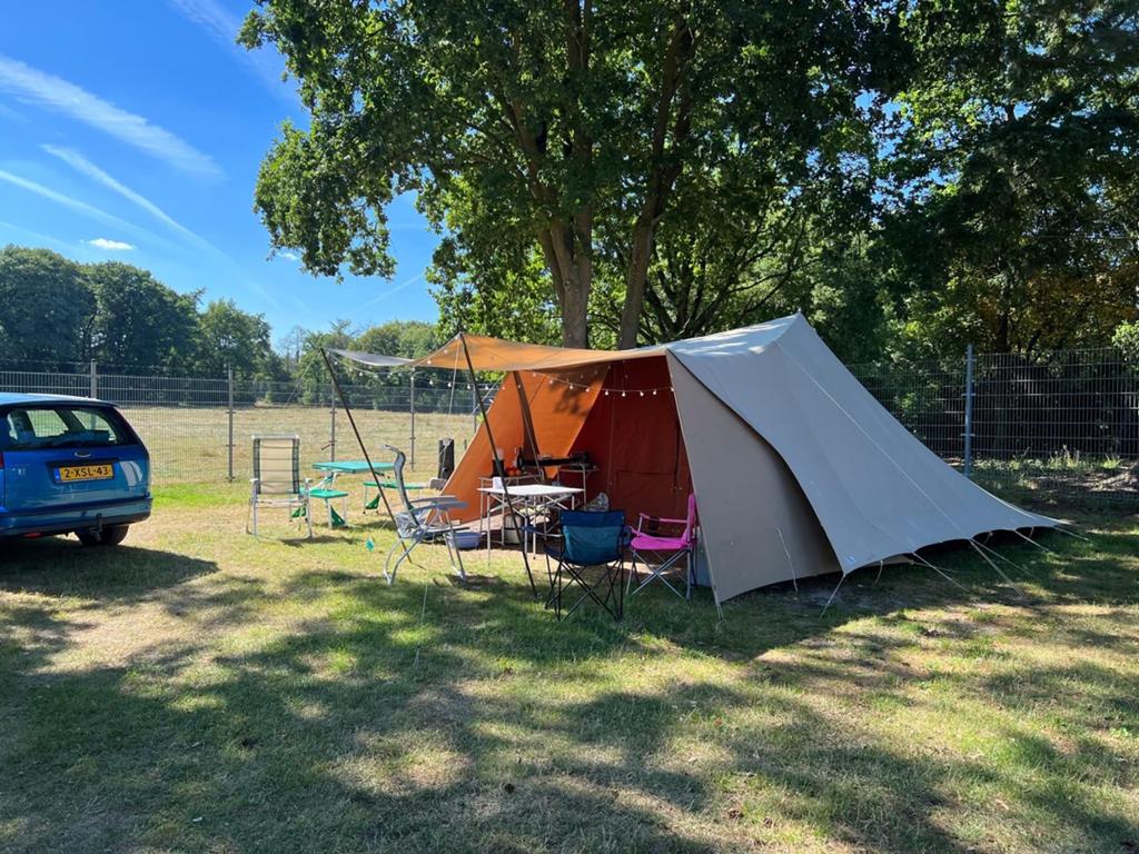 Tent, merk Randstad, max 6 personen., Caravans en Kamperen, Tenten, Ophalen of Verzenden, Gebruikt, Tot en met 6