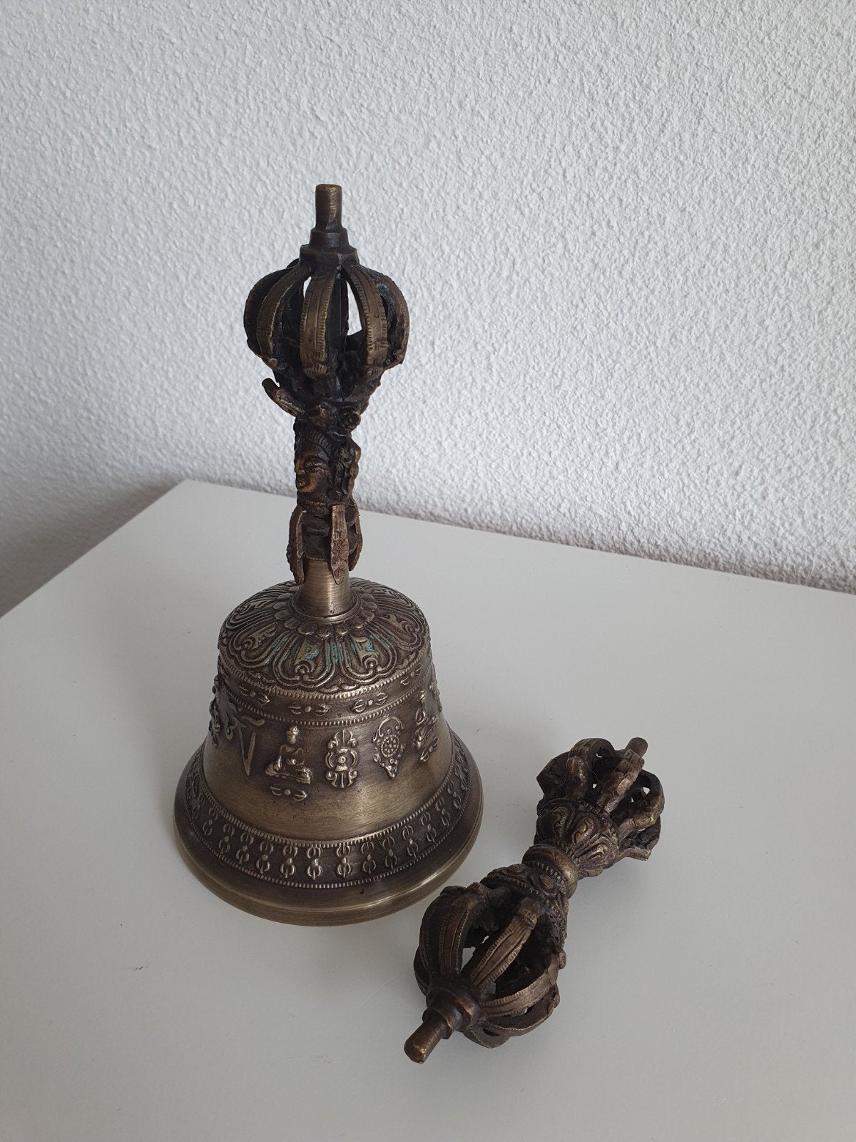 Dorje en Vajra Tibbetaanse bel, Ophalen of Verzenden